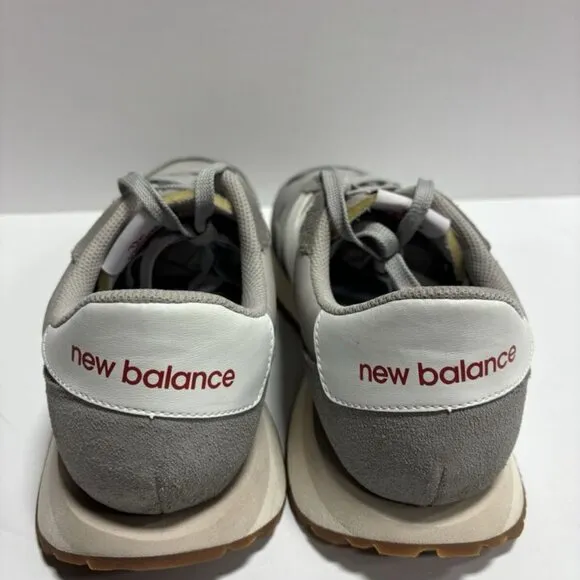 New Balance Men’s 237 V1 Grey Lace-Up Sneakers, Size 11.5 M