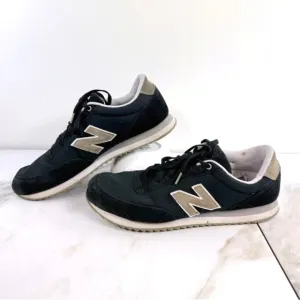 New Balance Men's 501 Casual Suede Athletic Sneakers Shoes, Black &amp; Tan, Sz 14