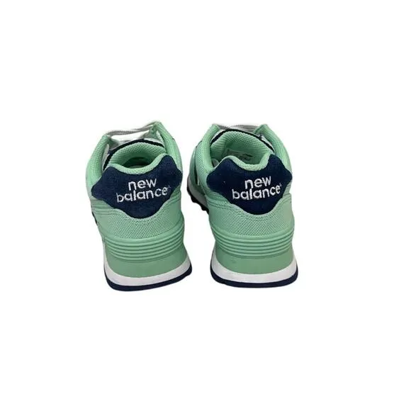 New Balance Shoes 574 'Pistachio' Green Navy Sneakers Size Women's 6