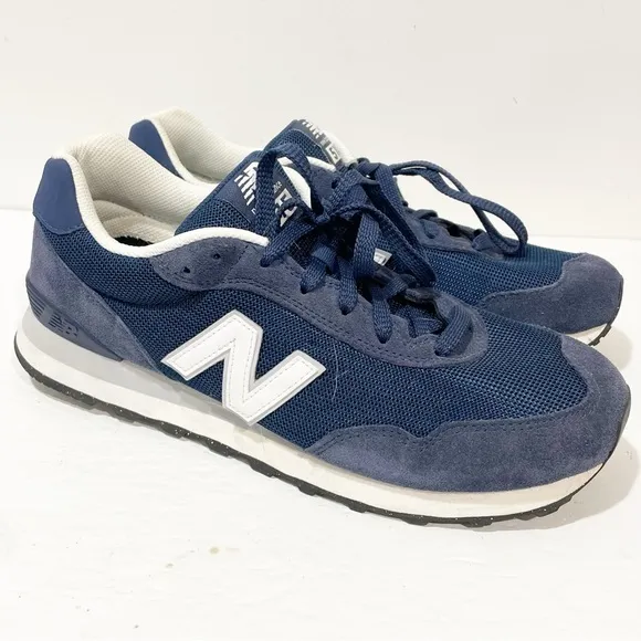New Balance Size 10 515 ML515NVY Mens Blue Shoes Running Athletic Sneakers