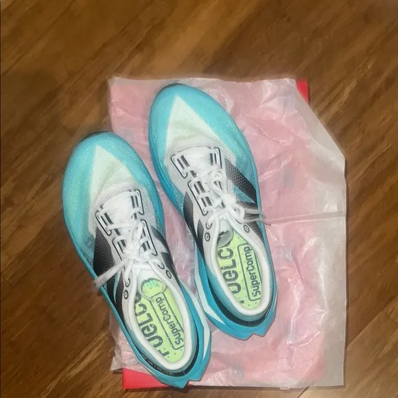 New Balance Women's SC Elite V4 Blue and Black Running Shoes
