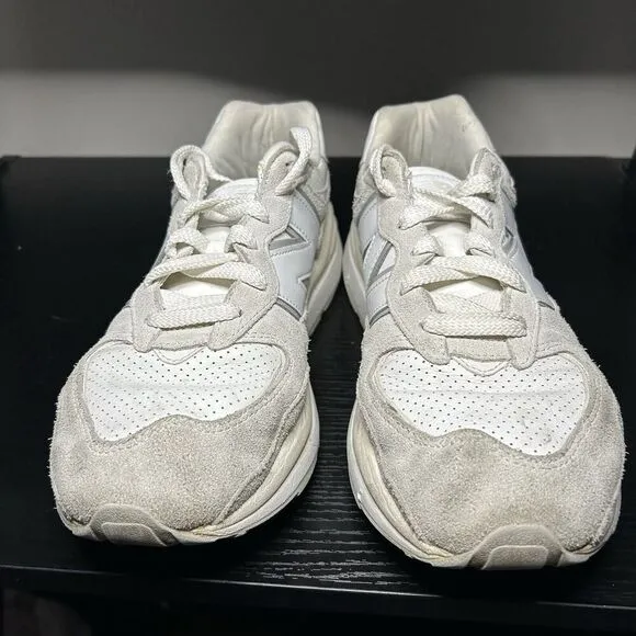 New Balance 57/40 Sneakers Mens Size 10 D White Gray Shoes