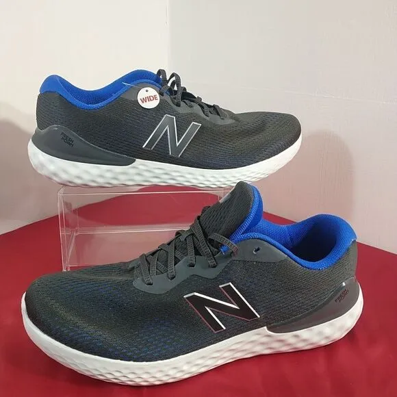 New Balance Mens SZ 16EE Gray Blue Running Shoes Sneakers MW1365LM.