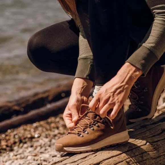 NEW Forsake Thatcher Low Hiking Shoes - Waterproof, Leather stone For Women 252