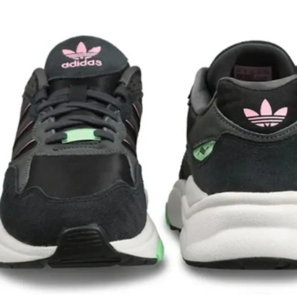 New Mens adidas Retropy F90 Sneakers Black Pink Green Size 13 HP8025 Shoes F20