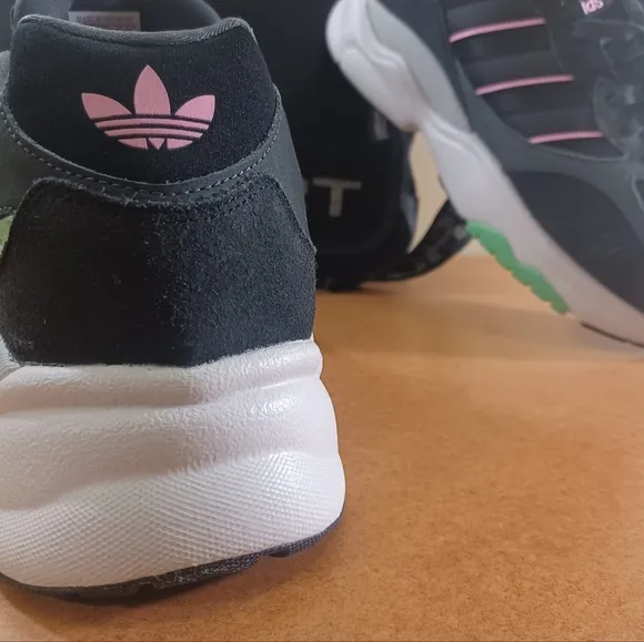New Mens adidas Retropy F90 Sneakers Black Pink Green Size 13 HP8025 Shoes F20