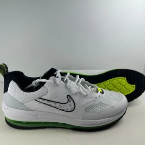 New Men's Nike DB0249 100 Air Max Genome Running Shoes Sneaker Sz 12, 13 White
