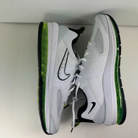 New Men's Nike DB0249 100 Air Max Genome Running Shoes Sneaker Sz 12, 13 White