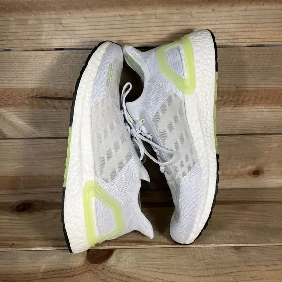 NEW Mens Size 8.5 Adidas UltraBoost S.RDY Grey/Signal Green Running Shoes FY3472