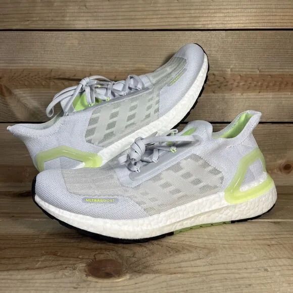 NEW Mens Size 8.5 Adidas UltraBoost S.RDY Grey/Signal Green Running Shoes FY3472