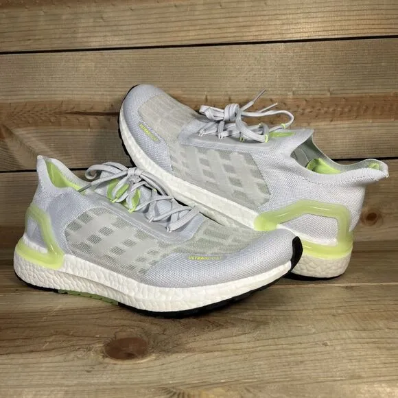 NEW Mens Size 8.5 Adidas UltraBoost S.RDY Grey/Signal Green Running Shoes FY3472