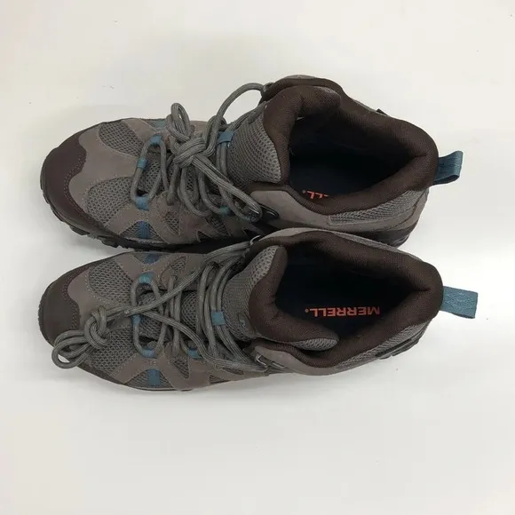 New Merrell Deverta 2 Mid Womens Waterproof Leather Hiking Boots