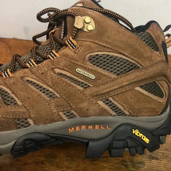 New Merrell Mens Moab 2 Mid Waterproof Hiking Boots