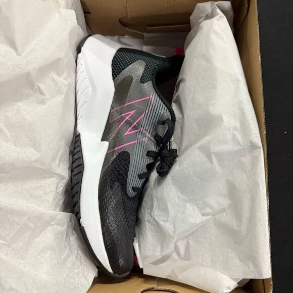 New New Balance Rave Run V2 Black Pink Running Shoes Sneakers 6.5