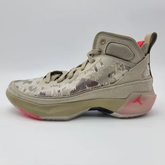 NEW Nike Air Jordan XXXVII 37 PRM Premium Wheat Red Basketball Shoes Sneakers
