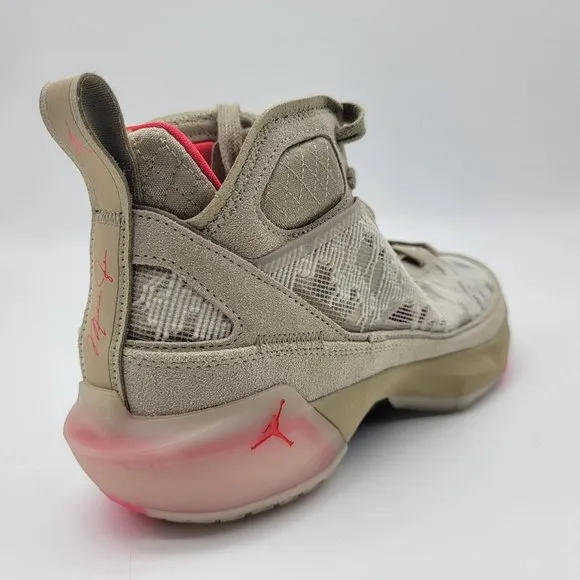 NEW Nike Air Jordan XXXVII 37 PRM Premium Wheat Red Basketball Shoes Sneakers