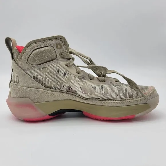 NEW Nike Air Jordan XXXVII 37 PRM Premium Wheat Red Basketball Shoes Sneakers