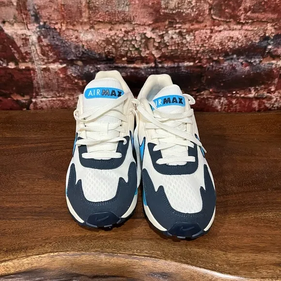 NEW Nike Air Max Men’s Running Shoes Blue/White Size 10