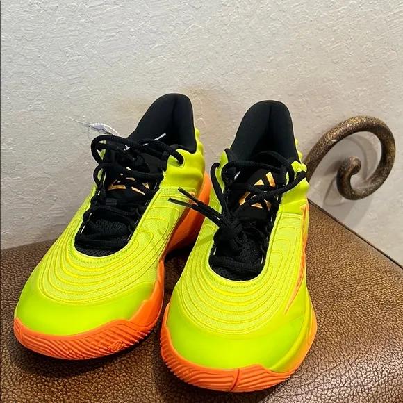 New Nike Giannis the “Greek Freak” Immortality 4 Acid Green &amp; Orange Sneaker!
