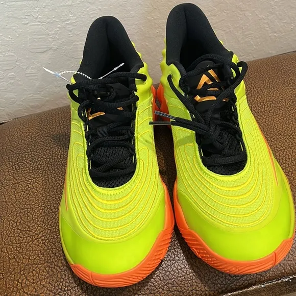 New Nike Giannis the “Greek Freak” Immortality 4 Acid Green &amp; Orange Sneaker!