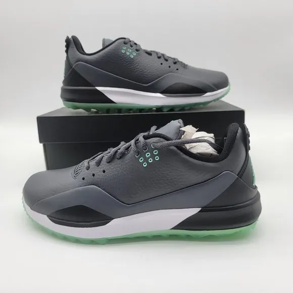 NEW Nike Jordan ADG 3 Golf Shoes Grey Glow Spikeless Sneakers