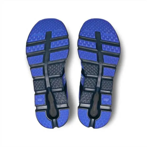 NEW ON RUNNING men's cloudrunner running shoes in shale/cobalt
