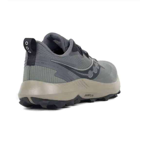 NEW SAUCONY men's peregrine 14 running shoes in bough/shadow