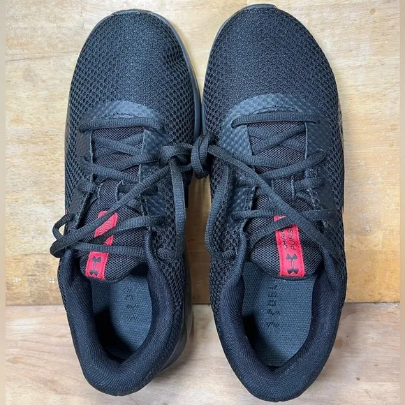 NEW Under Armour Charged Pursuit 3 Womens Sz 9.5 Extra Wide Running Shoes Black