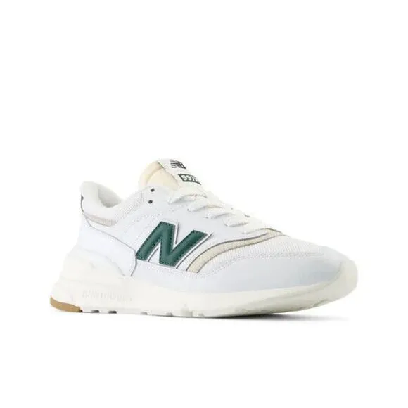 New Balance 997R U997RGA Sneakers Men's US 11 White Green Running Shoes TF934