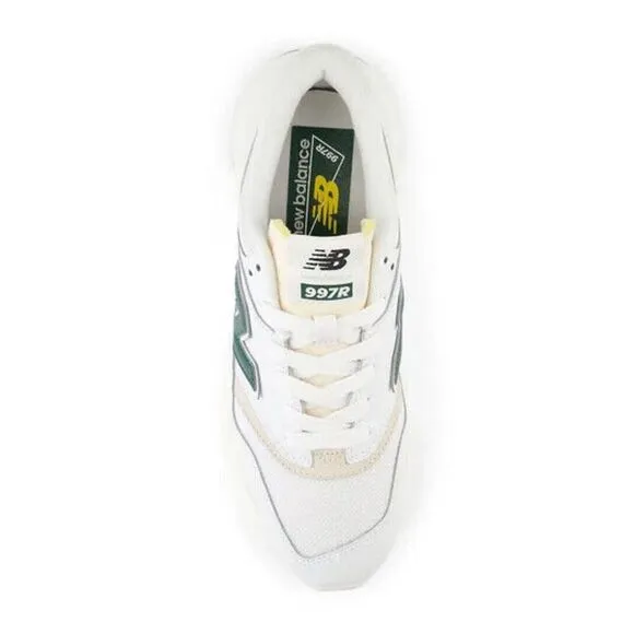 New Balance 997R U997RGA Sneakers Men's US 11 White Green Running Shoes TF934