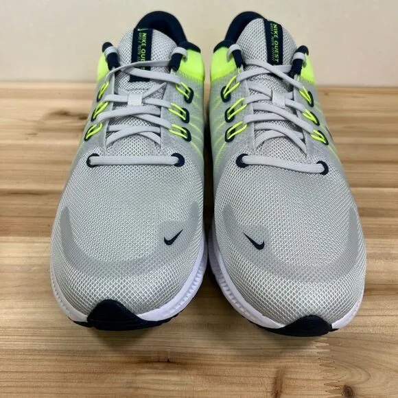 NEW Nike Quest 4 Running athletic shoes Mens 12 Grey Photon Dust Volt Glow