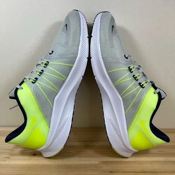 NEW Nike Quest 4 Running athletic shoes Mens 12 Grey Photon Dust Volt Glow