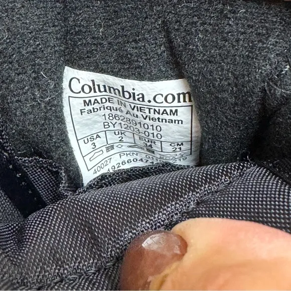 NIB Columbia Youth Rope Tow Kruser 2 Boot