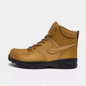 NIB Nike Manoa LTR Boots BQ5372 700 PS  Wheat/Black/Wheat Waterproof Unisex