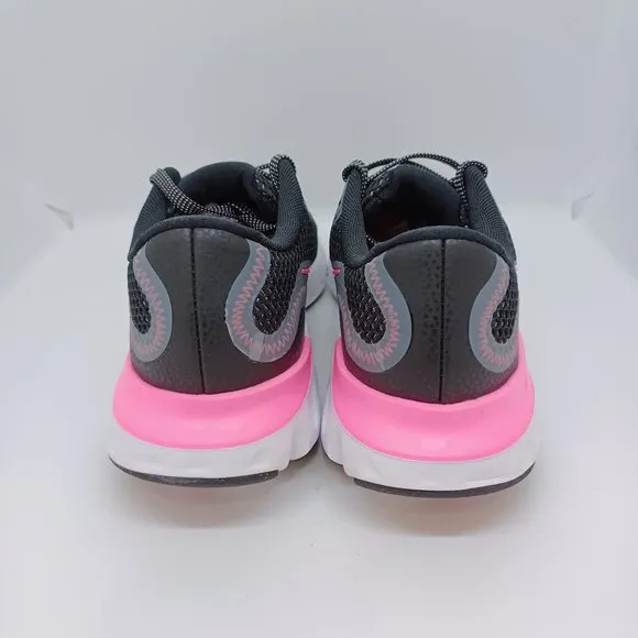 Nike 6y Youth / WOMEN'S 8 RENEW RUN SHOES Black/ Pink White CT1430 092 running