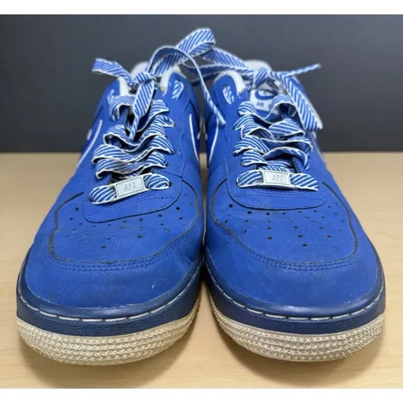 Nike Air Force 1 Game Royal White Mens 9.5 488298-422 Sneakers Shoes 2013 Low