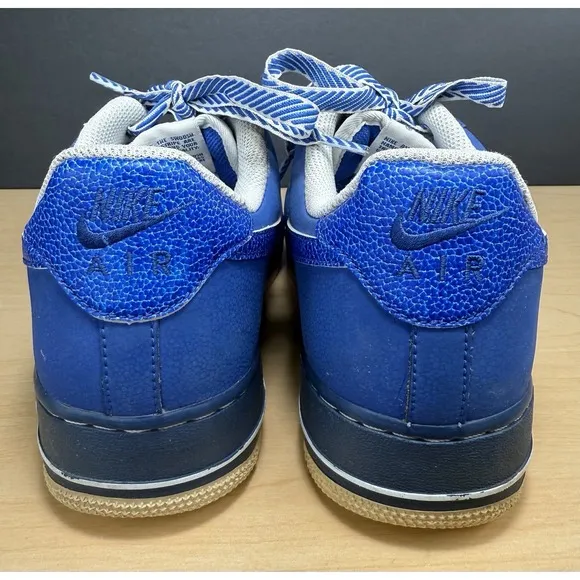 Nike Air Force 1 Game Royal White Mens 9.5 488298-422 Sneakers Shoes 2013 Low