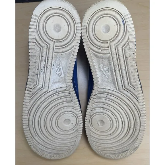 Nike Air Force 1 Game Royal White Mens 9.5 488298-422 Sneakers Shoes 2013 Low