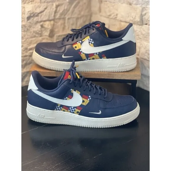 Nike Air Force 1 Low Nautical Redux - AR5394-400 Sneakers / Shoes - Mens Size 10