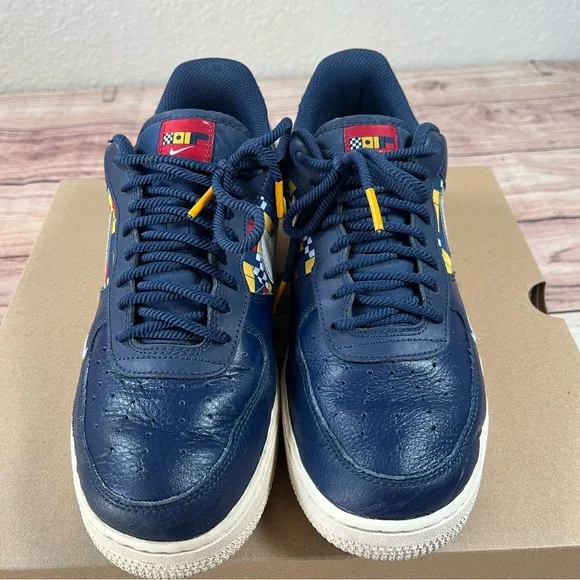 Nike Air‎ Force 1 Low Nautical Redux - AR5394-400 Sneakers / Shoes - Mens Size 8