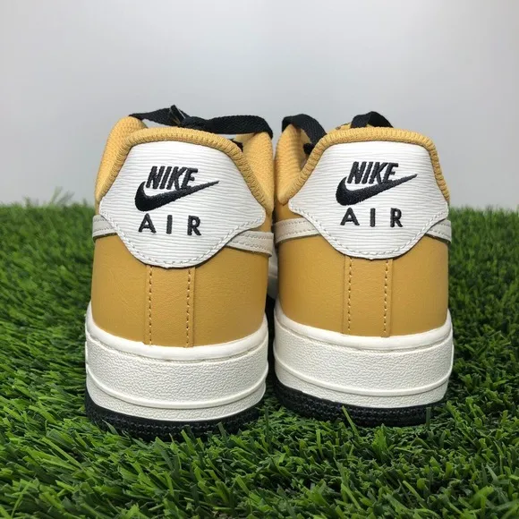 Nike Air Force 1 Low NBY Yellow/White/Ivory Womens Shoes Size 6.5 AQ3778 994