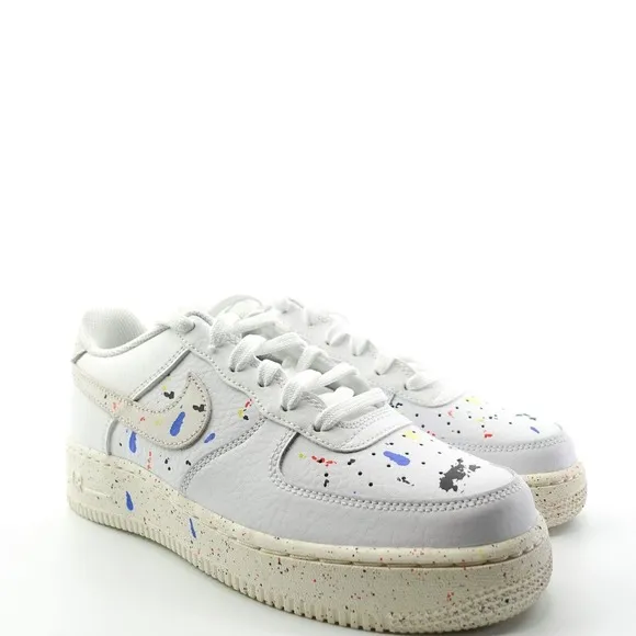 Nike Air Force 1 LV8 3 GS 6Y White Sail-White Sneakers DJ2598 100 Womens 7.5