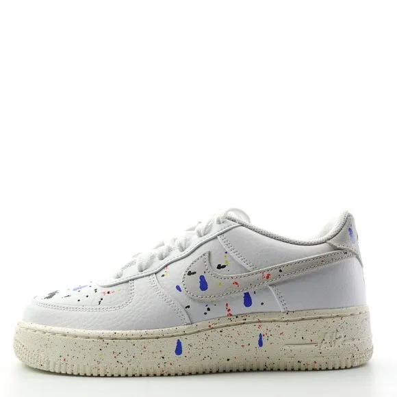 Nike Air Force 1 LV8 3 GS 6Y White Sail-White Sneakers DJ2598 100 Womens 7.5