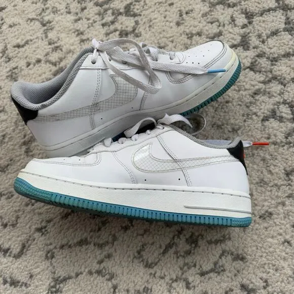Nike Air Force 1 LV8 Happy Hoop Athletic Shoes Sneakers 5Y