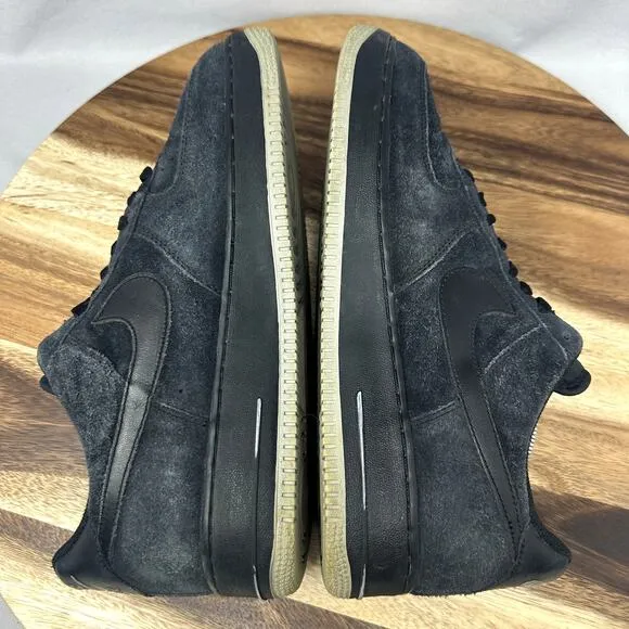 Nike Air Force 1 Men's Size 12 Black Medium Grey 315122 045 Sneakers Shoes