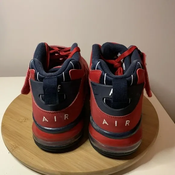 Nike Air Force Max CB Mens Size 14 Shoes Leather CJ0144-600 Red Sneakers