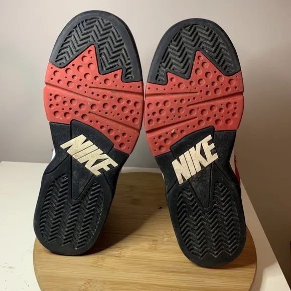 Nike Air Force Max CB Mens Size 14 Shoes Leather CJ0144-600 Red Sneakers
