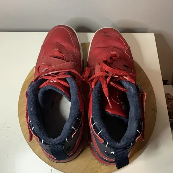 Nike Air Force Max CB Mens Size 14 Shoes Leather CJ0144-600 Red Sneakers