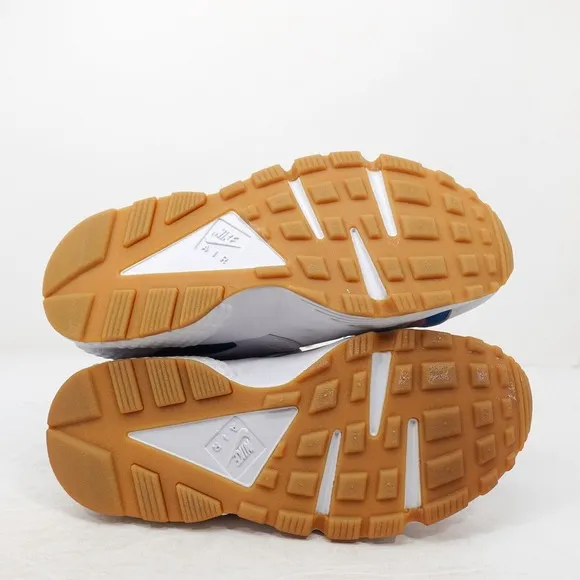 Nike Air Huarache Run Print Tie Dye Nebula White Blue AQ0551-100 Women Size 6.5