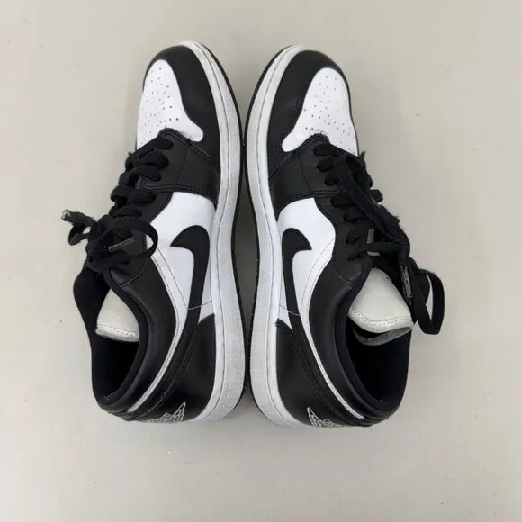 Nike Air Jordan 1 Low Panda Black White Sneakers Shoes DC0774-101 Womens sz 9.5